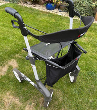 Topro Troja 5G premium modern rollator collapsible walker with seat backrest VGC