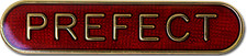 Prefect Pin Badge in Red
