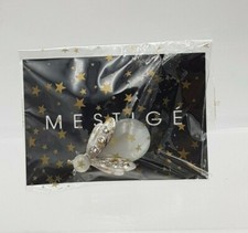 Mestige Lady Bug Style Brooch with Rhinestone and moon glow head and body cute