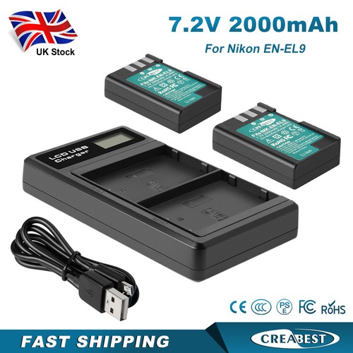 2pcs 2000mah el9 - 2pcs,