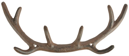 Antler stag deer coat hook - stag,