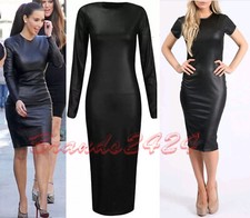 Plus Size Women Pvc Leather