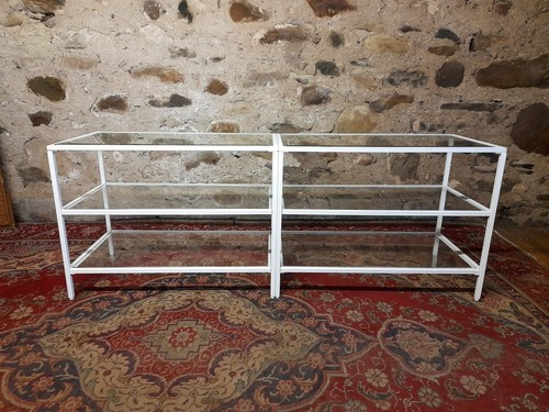 Metal and glass - stand, hifi