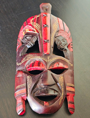 African hand carved painted - african,