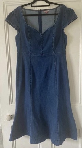 Joe browns denim dress - dress, size