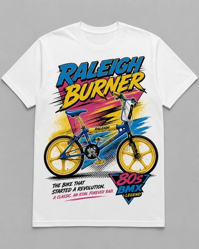 Raleigh burner s icon bmx - 80's,