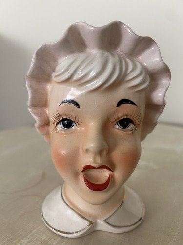 Vintage lady head - lady,