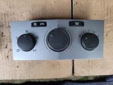 VAUXHALL ZAFIRA B MK2 HEATER CONTROL PANEL DIALS 13269410