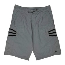 Adidas Sport Shorts - XL Grey Nylon