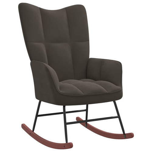 Rocking chair dark gray - ,
