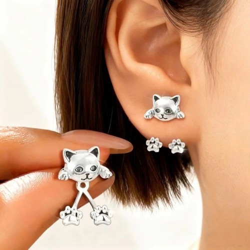 Vintage silver color - color, cat