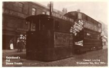 GATESHEAD'S OLD STEAM TRAMS IN MONARCH SERIES BY R.JOHNSTON & SON