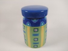 Whittard Of Chelsea  Storage Jar Hand Decorated