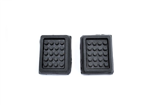 Brake clutch pedal rubbers - clutch,