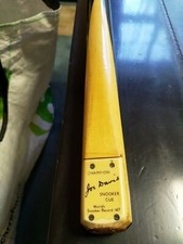 Vintage. Joe Davis World's Snooker Record147 One piece snooker cue.    (18.6 oz)