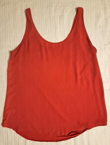 Womens pink red tank top - top, l