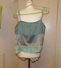 Clarissa Hulse vest top 100% silk size S, never worn.