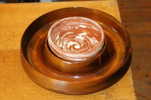 Vintage oak wooden - vintage,