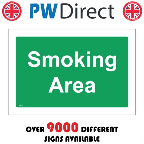 Sign smoking area shelter - smoking,