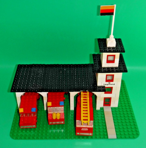 Lego vintage fire - lego, station