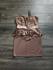 Little Mistress Sequin Peplum