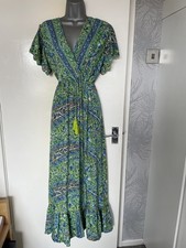 Gorgeous silk Indian style midi dress  one size bnwt