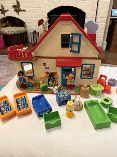 Playmobil family house - playmobil, 1.2.3