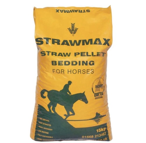 Bedmax strawmax straw pellet - bedmax,