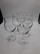 Pina Colada Glasses Fiesta Hurricane Cocktail Drinking Party Milkshake 380ml x 6