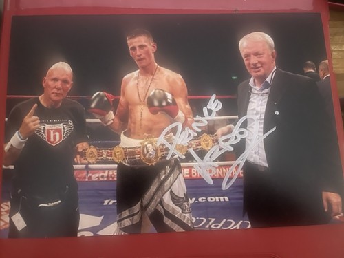 Prince arron signed boxing - signed,