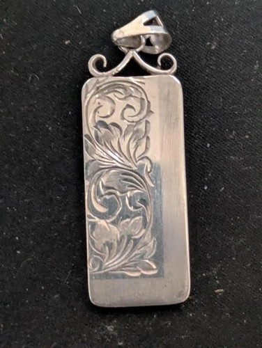 Vintage sterling silver ornate - vintage,