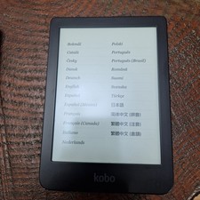 Kobo Clara HD eReader Anti-Glare 6 Inch Touch Screen 8GB - Black