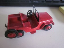 Dinky Toys Meccano Red Jeep