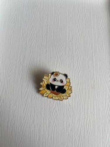 Panda enamel pin badge - enamel,