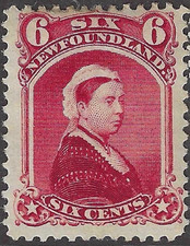 Newfoundland 1894 6c - 60,
