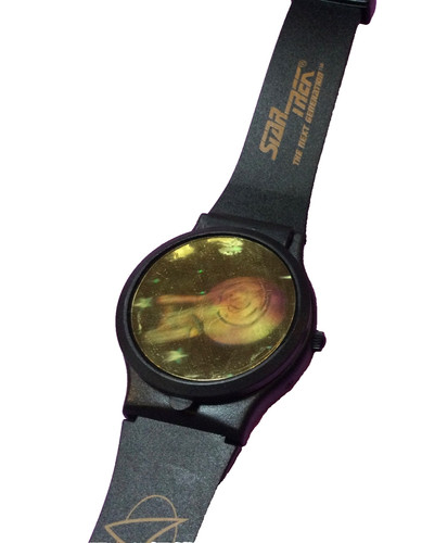 Star trek watch flip hologram - trek,