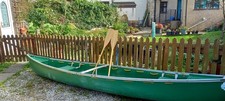 Canadian Canoe for 2-3 Person 15.5 foot Good condition . 2 Paddles included