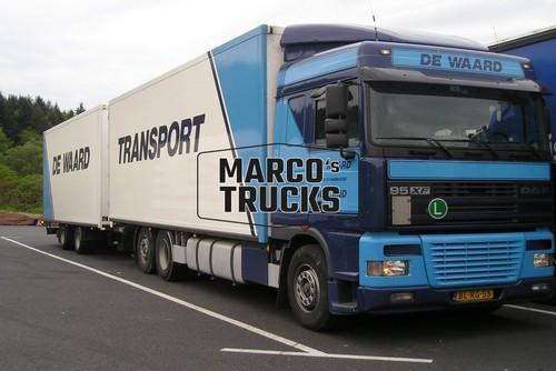 Truck photo daf - 95, box