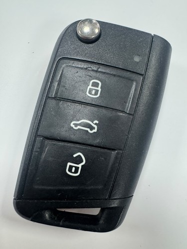 Skoda flip key fob - 3, button