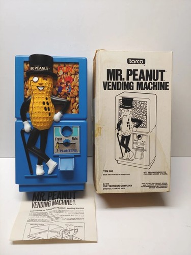 Peanut dispensor coin - peanut,