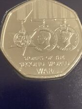 2025 ROYAL MINT STORIES OF THE SECOND WORLD WAR 50p COIN BUNC UNC