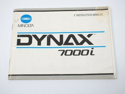 Minolta dynax 7000i - dynax,
