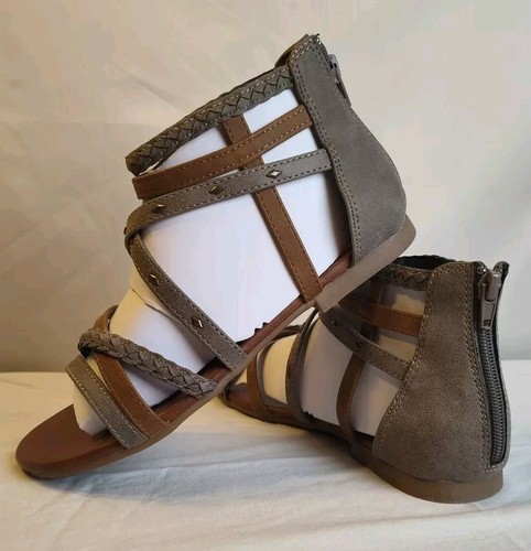 Ladies sandals woven - ladies, earthtone