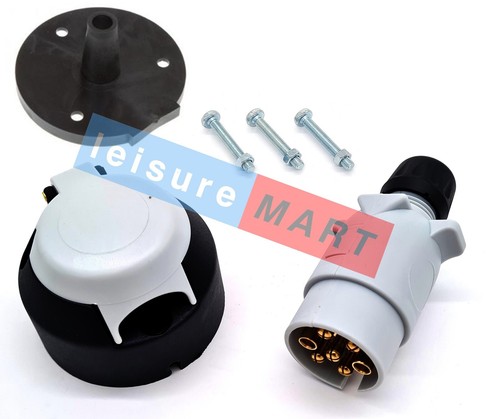 12s pin caravan plug - pin, &