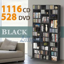 Black Storage Shelf Rack Unit