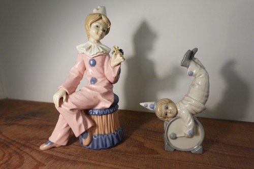 Vintage porcelain clown - 2,
