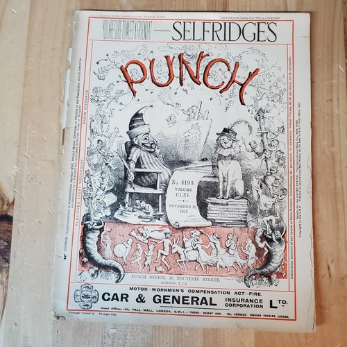 Original nov 1921 punch - original, 16,