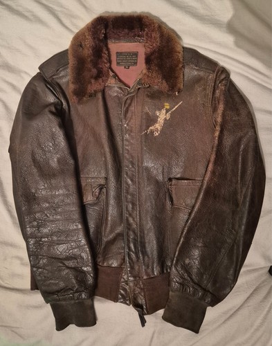 Ww2 usaaf painted jacket - ww2, a-2