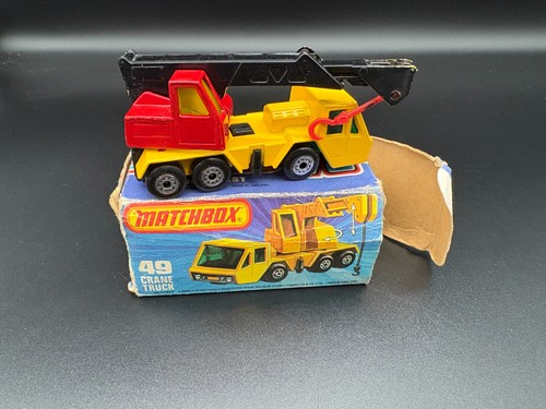 Matchbox crane truck - no.49,