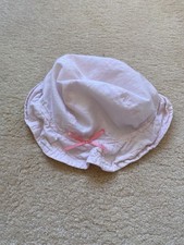 Girls Light Pink Summer Sun Hat Next 1-2 Years